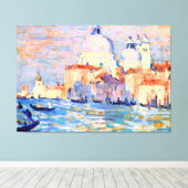 Der Salut, Venedig, gesteppte Leinwände Leinwanddruck (Insitu (Holzboden))