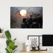 Der Salutakku des Präsidenten Poster (Heimbüro)