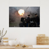 Der Salutakku des Präsidenten Poster (Küche)