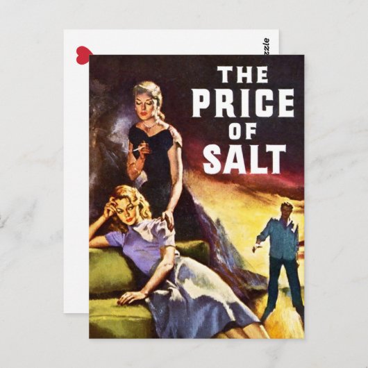 Der Salzpreis | Postkarte | Fiktion von Zellstoff (Vorne/Hinten)