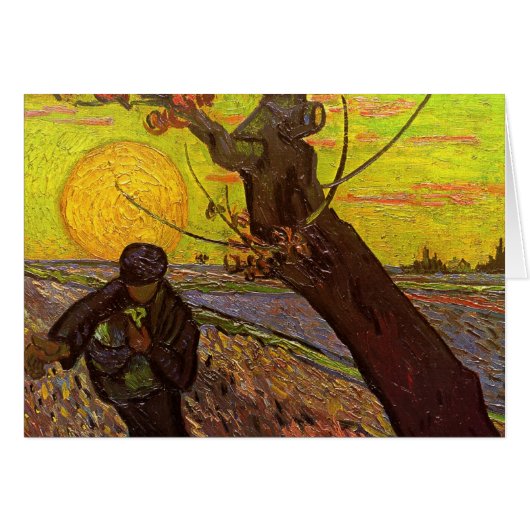 Der Sämann von Vincent van Gogh (Vorderseite (Horizontal))