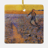 Der Sämann von Vincent van Gogh Keramikornament (Vorderseite)