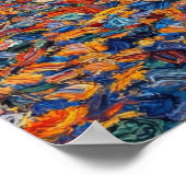 Der Sämann von Vincent van Gogh Poster (Ecke)