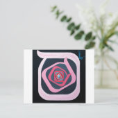 Der Samekh-Brief - hebräisches Alphabet Postkarte (Stehend Vorderseite)