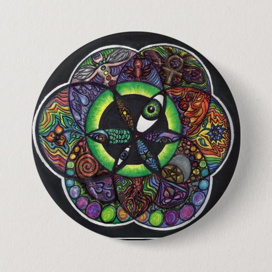 Der Samen Button (Vorderseite)