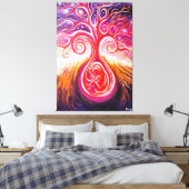 Der Samen des Lebens Leinwanddruck (Insitu (Schlafzimmer))