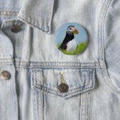 Der Sammler-Papageientaucher Button (Beispiel)