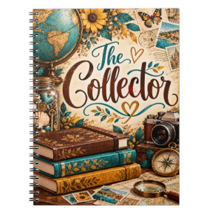 Der Sammler Travel Vintage Design Notizblock