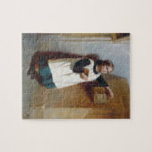Der Sammlungs-Kasten (Öl auf Platte) Puzzle (Horizontal)