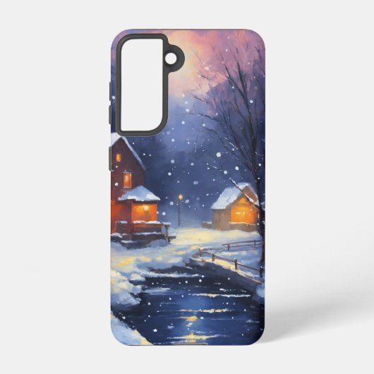 Der Samsung G21 präsentiert sich in einem überzeug Galaxy Hülle (Rückseite)