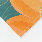 Der Samt Garten Fleecedecke (Ecke)