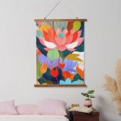 Der Samtgarten Wandteppich Mit Holzrahmen (Schlafzimmer)