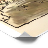 Der Samtkaninchen , Frühling Poster (Ecke)
