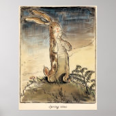 Der Samtkaninchen , Frühling Poster (Vorne)