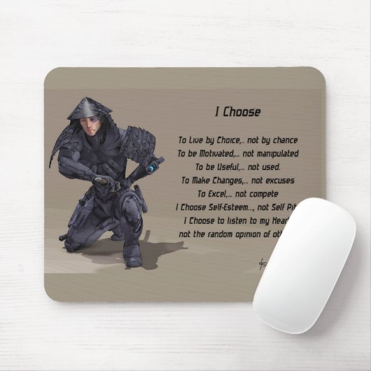 Der Samurai-Code MousePad (Mit Mouse)