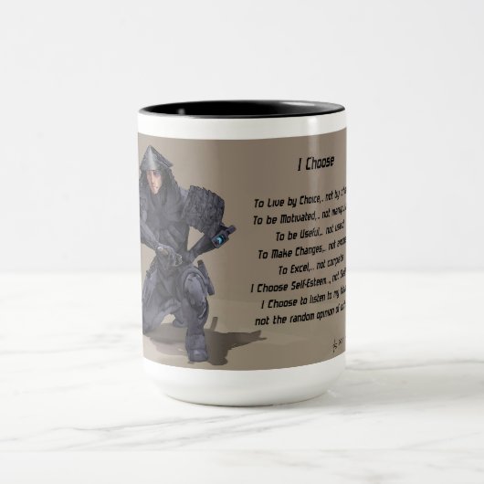 Der Samurai-Code Tasse (Zentrum)