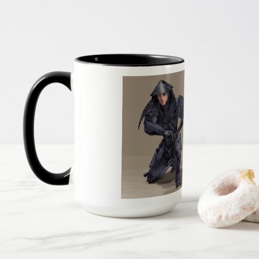 Der Samurai-Code Tasse (Mit Donut)