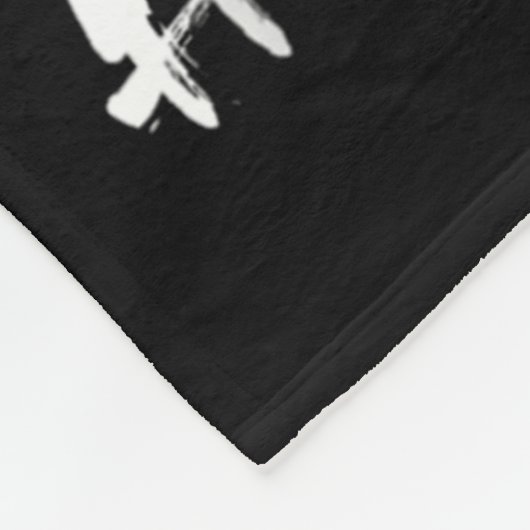 Der Samurai gibt vor, selbst wenn er klug verhunge Fleecedecke (Ecke)