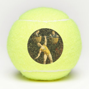 Der Sandow Eugen Sandow Vaudeville-Gewichtheber Tennisbälle