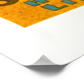 Der Sandstrand Trocadero Vaudevilla Poster (Ecke)