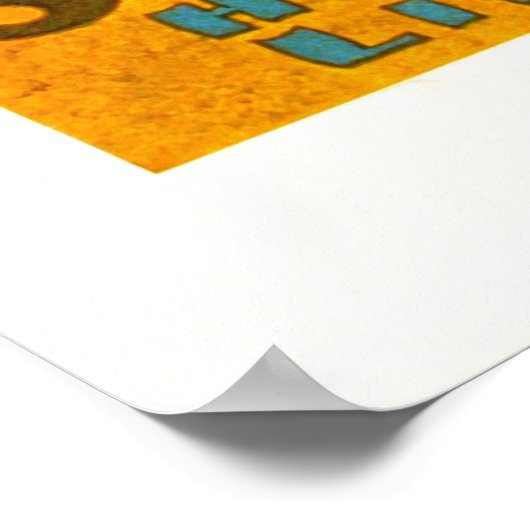 Der Sandstrand Trocadero Vaudevilla Poster (Ecke)