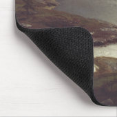 Der Sandvik Fiord von Hans Gude Mousepad (Ecke)