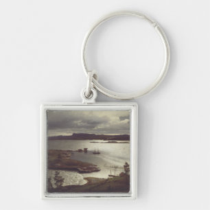 Der Sandvik Fiord von Hans Gude Schlüsselanhänger