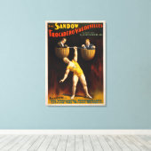 Der Sandwich Trocadero Vaudevilles Weighthieben Leinwanddruck (Insitu (Holzboden))