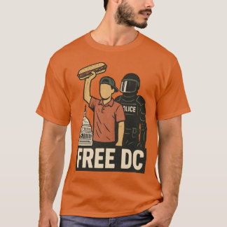Der Sandwich-Typ Kostenloser DC T-Shirt