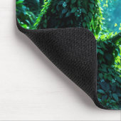 Der sanfte Hauch der Mutter Natur auf einem geflec Mousepad (Ecke)