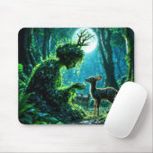 Der sanfte Hauch der Mutter Natur auf einem geflec Mousepad (Mit Mouse)