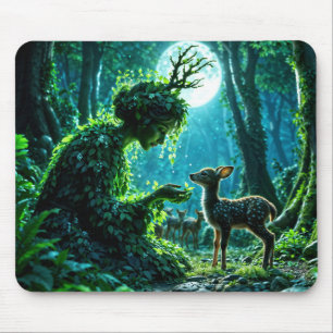 Der sanfte Hauch der Mutter Natur auf einem geflec Mousepad