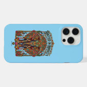 Der sanfte Riese: Künstlerisches Elefantendesign iPhone Hülle (Rückseite (Horizontal))