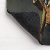 Der Sänger Chenard, als a Ohne-Culotte, 1792 Mousepad (Ecke)