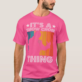 Der Sänger der Oper mit Show-Chor T-Shirt