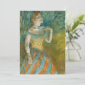 Der Sänger in Grün | Edgar Degas (Stehend Vorderseite)