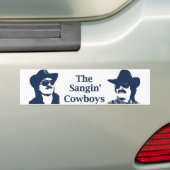 Der Sangin Cowboy-Autoaufkleber Autoaufkleber (Auf Auto)