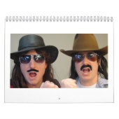 Der Sangin Cowboy-offizielle Kalender (Titelbild)