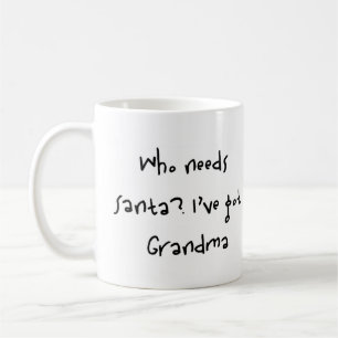 der Santa braucht Kaffeetasse