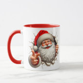Der Santa bricht aus Tasse (Links)