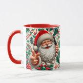 Der Santa bricht aus Tasse (Links)