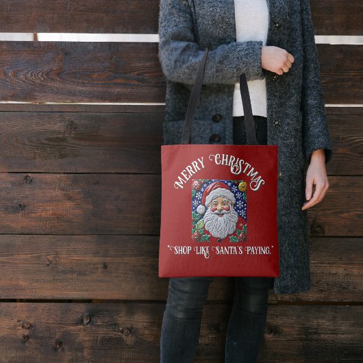 Der Santa Jolly Ol Saint Nick Tasche