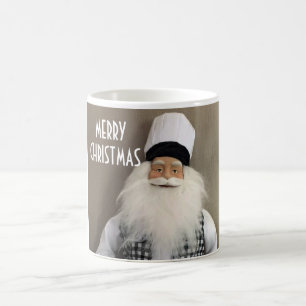 "DER SANTA-KOCH" WEIHNACHTS-TASSE KAFFEETASSE
