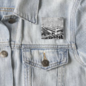 Der Santee Sioux Aufstieg, Mankato, Minnesota, 186 Button (Beispiel)