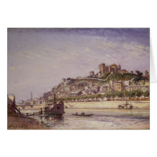 Der Saone in Lyon, 1875
