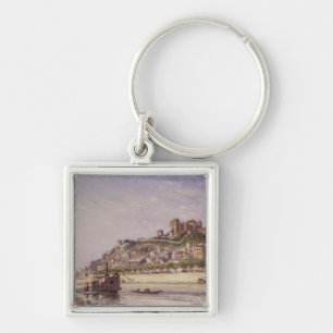 Der Saone in Lyon, 1875 Schlüsselanhänger