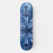 Der Saphir-Eid Skateboard (Vorderseite)