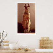 Der Sarg einer Katze, geschützt durch die Göttin B Poster (Küche)