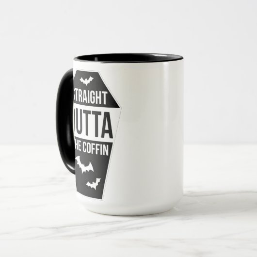 Der Sarg Tasse (Vorderseite Links)