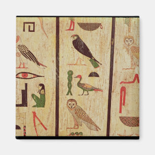 Der Sarkophag von Psamtik I (664-610 BC) Detail O Magnet